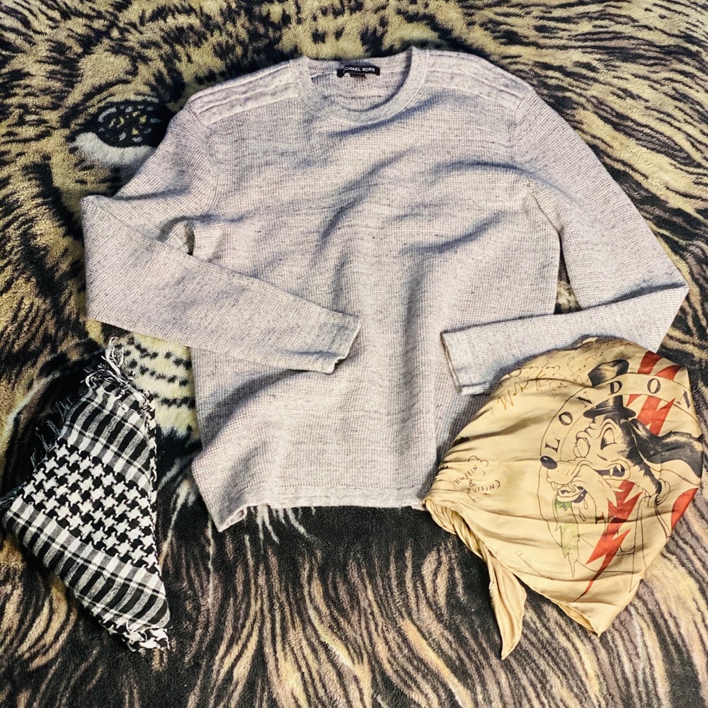 🌊Men’s MICHAEL KORS Cotton/Wool Sweater